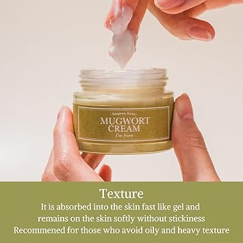 I'm from Mugwort Cream, For all skin type, 1.69 fl oz | Moisturizer