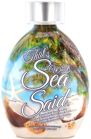 hat’s What Sea Said Tanning Lotion Accelerator - For Indoor Tanning Beds