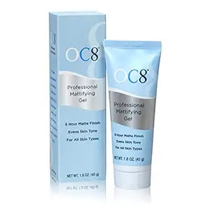 OC8 Professional Anti Shine Mattifying Gel: Oil Control Mattifier Formula for Face - Matte Finishing