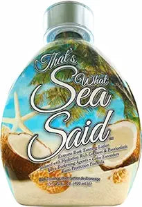 hat’s What Sea Said Tanning Lotion Accelerator - For Indoor Tanning Beds