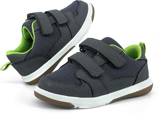 SKYWHEEL Toddler Boys Girls Tennis Shoes Kids Slip On Barefoot Shoes Wide Casual Walking Running Sneakers for Little Kids 4.5 4.5 out of 5 stars