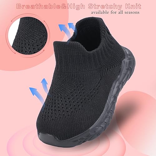 Boys and Girls Indoor Non-Slip Baby Toddler Shoes Breathable Lightweight